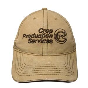 Crop Production Services Baseball Cap Brown One Size Adjustable That Hat Source